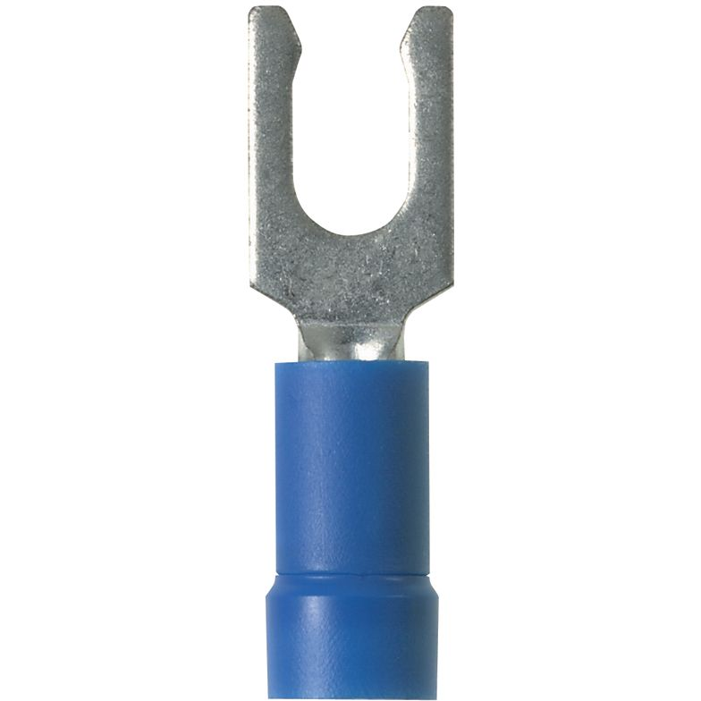 Panduit-EV14-6LFB-L Steckverbinderanschlüsse Fork Terminal 14-16AWG Copper Blue 22.9mm Tin Loose