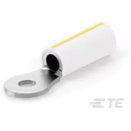 TE Connectivity-696424-4 Terminali connettore Ring Tongue Terminal 10-12AWG Copper Yellow 27.64mm Tin Loose
