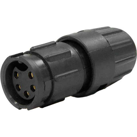 Switchcraft-W8282-5SG-P-3DC Connector Circular Conn Circular SKT 5 POS Solder Cup ST Cable Mount 5 Terminal 1 Port Bulk