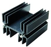 Assmann WSW components, Inc-V2000Y Kühlkörper Heat Sink Passive Vertical Thru-Hole Aluminum 6063 4°C/W Black Anodized