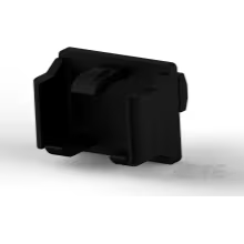 TE Connectivity-1761394-1 Accessori per connettori Connector Accessories SFP Dust Cover Straight Thermoplastic Black Bag