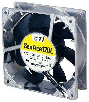 SANYO DENKI-9GL1212F1D01 Gebläse und Lüfter Long Life Fan 120x120x38mm, 12V