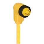 M12-Round-Plug Connector, Single-Ended Cordsets, According to IEC 61076-2-101