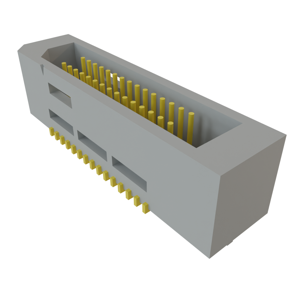 Samtec-TEM-115-02-03.0-H-D-WT Cabezales del conector y receptáculos PCB Conn Shrouded Header (4 Sides) HDR 30 POS 0.8mm Solder ST Top Entry SMD Tray
