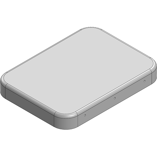 Masach Tech-MS323-30C null 32.9 x 24.4 x 4mm Two-piece Drawn-Seamless RF Shield/EMI Shield COVER (CRS)