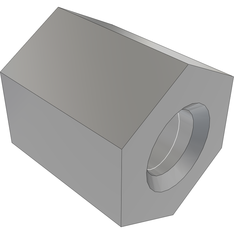 Samtec-SO-0515-05-01-01-N Distanzhülsen Standoff Hex F/F 4-40-THD 4.76mm-A/F Aluminum 6061