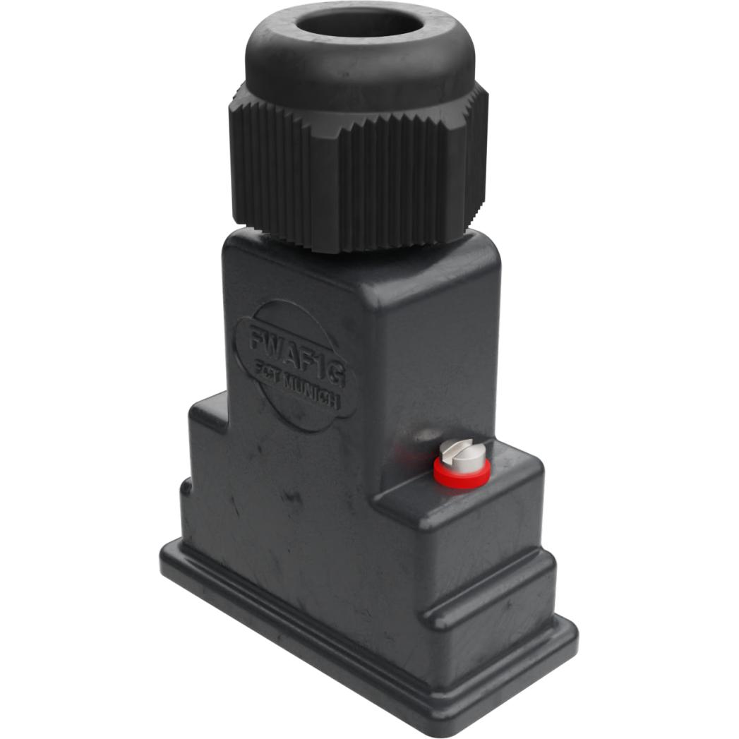 Molex-1731100019 Schrumpfbalgenadapter Hood 180° 1 Shell Size Plastic