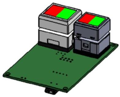 NKK Switches-IS-ENG-KIT-5-BC 开发套件和工具 IS15BAFP4CF/IS15BSAFP4CF Switch Push Button Development Board