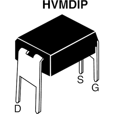 Vishay-IRFD9020PBF MOSFETs Trans MOSFET P-CH 60V 1.6A 4-Pin HVMDIP