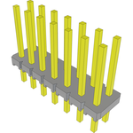 Conn Unshrouded Header HDR 14 POS 2.54mm Solder ST Top Entry Thru-Hole Bulk