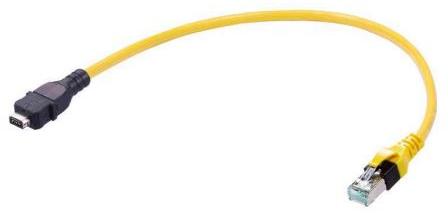 HARTING-33483147804030 Andere Kabelbaugruppen Cable Assembly Round Copper Cable 2.91m 26AWG IX Industrial Type A to RJ-45 8 to 8 POS M-M IDT-IDT