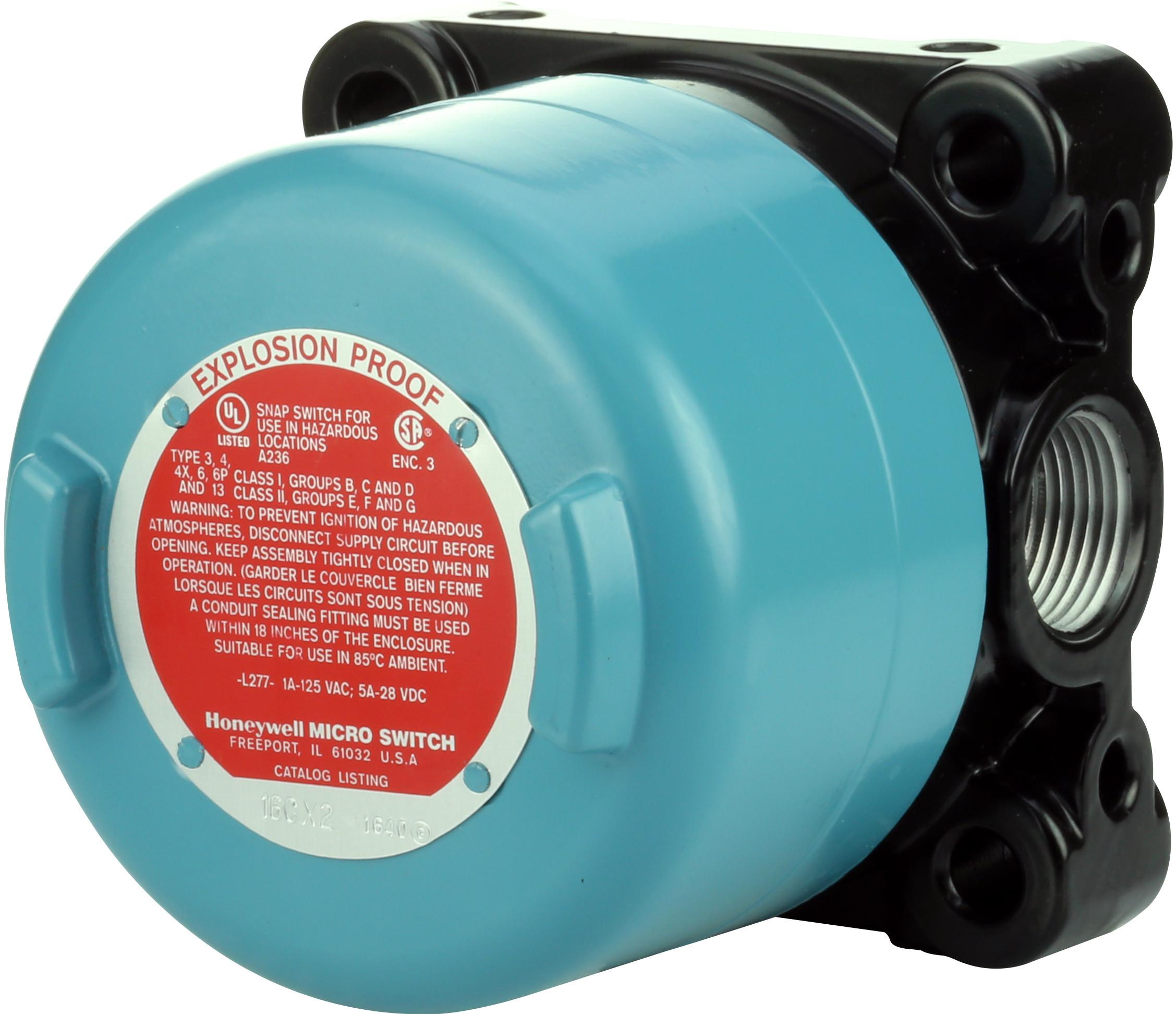 Honeywell-16CX2 Switch Limit Switch Limit N.O./N.C. DPDT Side Rotary Screw Mount 5A 125VAC 28VDC Rotary Conduit