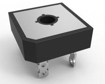 Micro Commercial Components-GBPC3502-BP Bridge Rectifiers Rectifier Bridge Diode Single 200V 35A 4-Pin Case GBPC Bulk