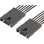 Cable Assembly UL 11028 0.6m 22AWG Wire to Board to Wire to Board 6 to 6 POS M-M Crimp-Crimp Bag