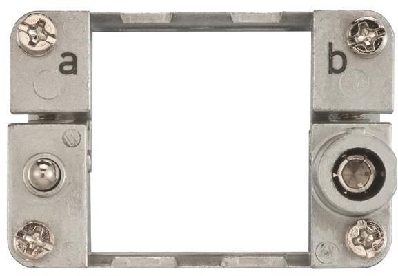 HARTING-09140060313 连接器配件 Connector Accessories Hinged Frame Straight Zinc Die Cast Bag