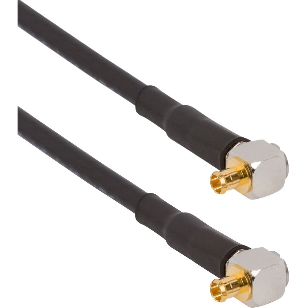 Amphenol RF-095-900-551M075 同轴电缆组件 Cable Assembly Coaxial 0.75m MCX to MCX PL-PL Bag