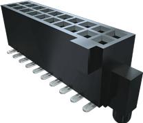 Samtec-SFC-130-T2-L-D-A-K-TR Connector Headers and PCB Receptacles Conn Socket Strip SKT 60 POS 1.27mm Solder ST Top Entry SMD T/R