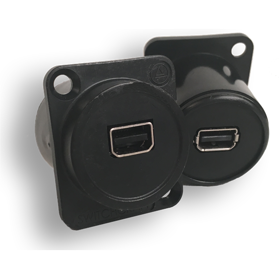 Switchcraft-EHMDP2 Conector de audio y video Conn Mini Display Port F ST Panel Mount 1 Port