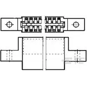 TE Connectivity-583861-3 Einzeladersteckverbinder, Gehäuse Conn Housing TW-LF CRP HSG 40 POS