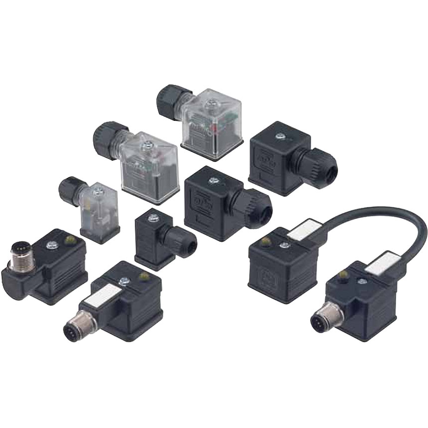Molex-1210360194 Ventilzubehör Valve Access Connector Polypropylene Black