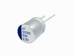 Lelon Electronics-ORZ271M0JBKF0508 Aluminium-Polymer-Kondensator Cap Aluminum Polymer 270uF 6.3VDC 20%( 5 X 8mm) Radial 2mm 0.008 Ohm 3.9A 2000h 105°C