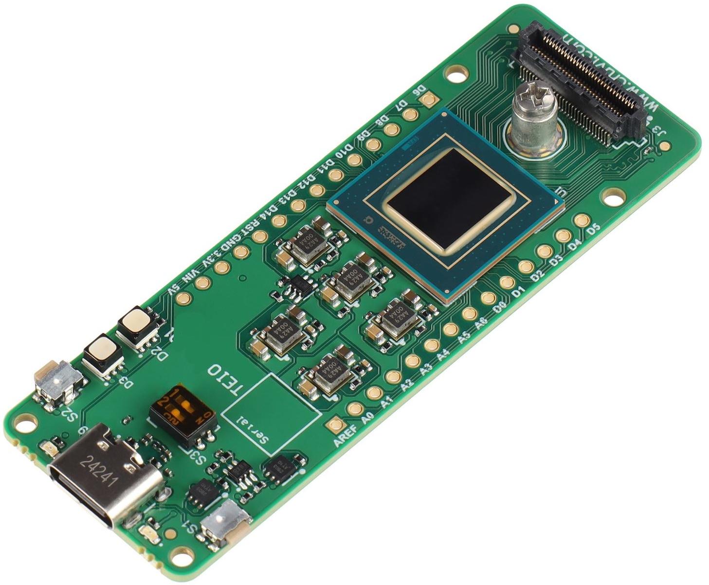 Trenz Electronic GmbH-AXC3000 Placas y kits de desarrollo lógicos programables A3CY100BM16AE7S FPGA Starter Kit 16MB RAM 32MB QSPI Flash