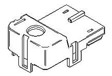 Molex-0555131635 Accessori per connettori Connector Accessories Dust Cover Tray