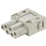 HARTING-09140065101 Steckverbinder, rechteckig Conn Rectangular F 6 POS Push-In ST Cable Mount