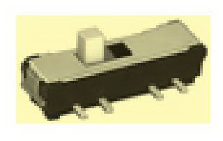 knitter-switch-MMS228T Interruttore a slitta Switch Slide ON ON Top Slide 0.3A 24VDC 10000Cycles Gull Wing SMD T/R