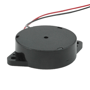 Same Sky (formerly CUI Devices)-CPE-6080 音频指示器及警示器 Audio Transducer Piezo 40Vp-p 10mA 10Vp-p 80dB Flange Mount Wire Lead Box