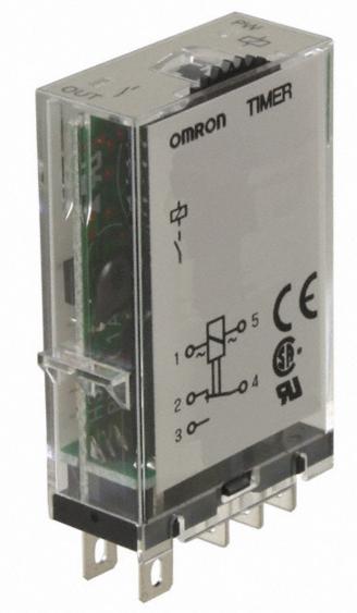 Omron-H3RN-1 DC12 Relé de retraso horario SPDT Time Delay Relays Relay Output