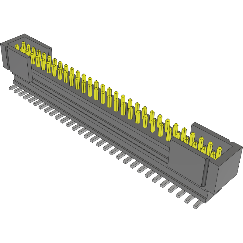 Samtec-FW-30-03-L-D-218-075-ES Cabezales del conector y receptáculos PCB Conn Board Stacker HDR 60 POS 1.27mm Solder ST Top Entry SMD TIGER CLAW™ Tube