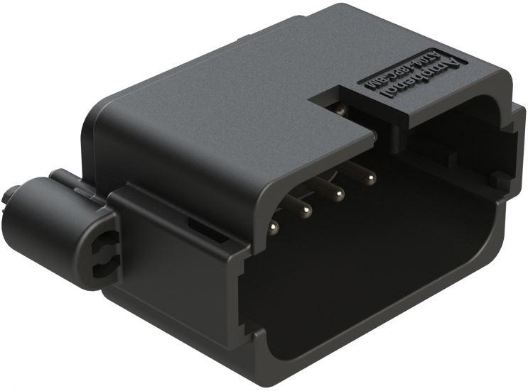 Amphenol-AT04-18PC-BM03BK Steckverbinder, rechteckig Conn Rectangular PIN 18 POS 4.68mm Solder ST Thru-Hole