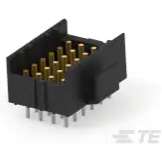 TE Connectivity-640505-4 Steckverbinderleisten und Leiterplattenbuchsen Conn Shrouded Header (4 Sides) HDR 24Power POS 4.2mm Solder ST Thru-Hole Bag