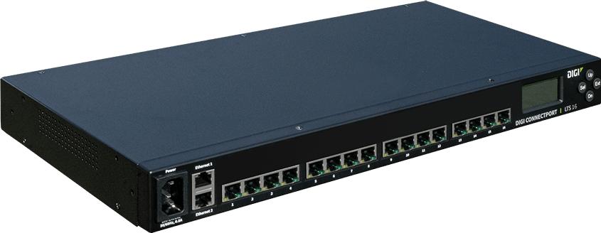 Digi International-70001692 Serielle Server Connect Port LTS 16 MEI 2AC ¿ Dual Port Gigabit