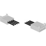 Cable Assembly UL 11028 0.6m 22AWG Wire to Board to Wire to Board 4 to 4 POS F-F Crimp-Crimp