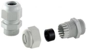 Bopla-12002100 Kabelzubehör Cable Accessories Cable Gland Polyamide Light Gray Bag