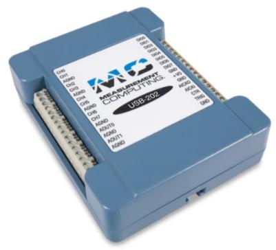 Digilent-6069-410-008 null MCC USB-202 12-bit, 100 kS/s Single Gain Multifunction USB DAQ Device