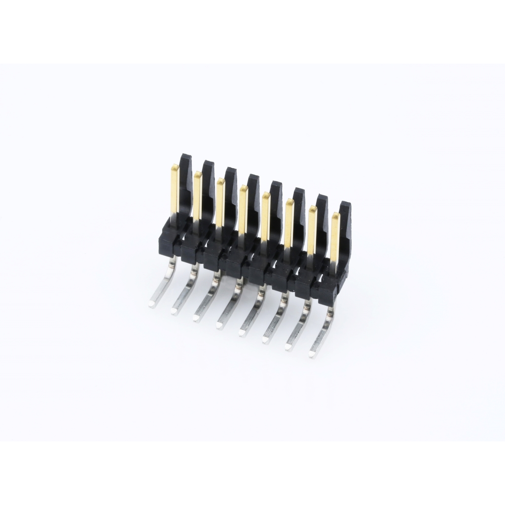 Molex-0026482086 Cabezales del conector y receptáculos PCB Conn Wire to Board HDR 8 POS 3.96mm Solder RA Thru-Hole KK Bag