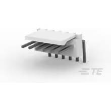TE Connectivity-3-647628-6 Embases de raccordement et réceptacles PCB Conn Wire to Board HDR 6 POS 2.54mm Solder RA Side Entry Thru-Hole Bag