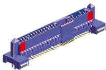 Molex-0787150011 Steckverbinder, SCSI Conn SAS RCP 29 POS 1.27mm Solder ST SMD 29 Terminal 1 Port T/R