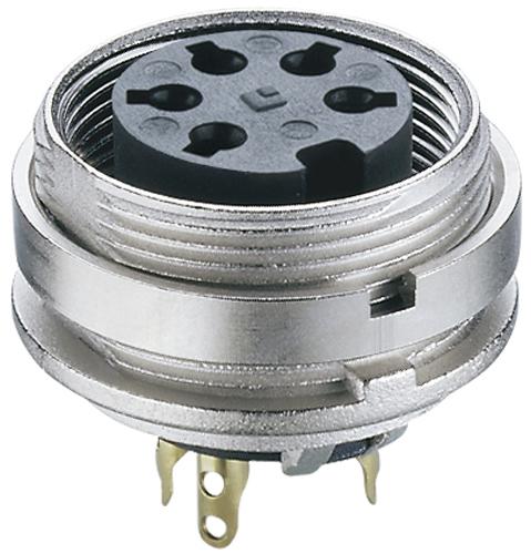 Lumberg-KGV 70 Connettore circolare Conn Circular SKT 7 POS Solder ST Wall Mount 7 Terminal 1 Port Box