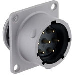 Eaton-UT0X014D7S Steckverbinder, rund Conn Circular SKT 7 POS Solder ST Flange Mount 7 Terminal 1 Port