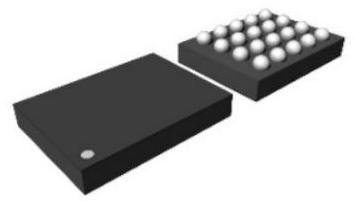 Nisshinbo Micro Devices Inc-RP604Z331B-E2-F Convertitore da DC a DC e chip regolatore di commutazione Conv DC-DC 1.8V to 5.5V Step Down/Step Up Single-Out 3.3V 0.3A 20-Pin WLCSP T/R