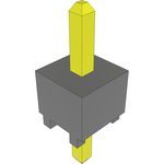 Conn Unshrouded Header HDR 1 POS Solder ST Top Entry Thru-Hole Bulk