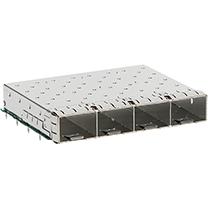 Molex-1001130001 Steckverbinderzubehör Connector Accessories zSFP+ Cage Light Pipe Cover Right Angle Tray