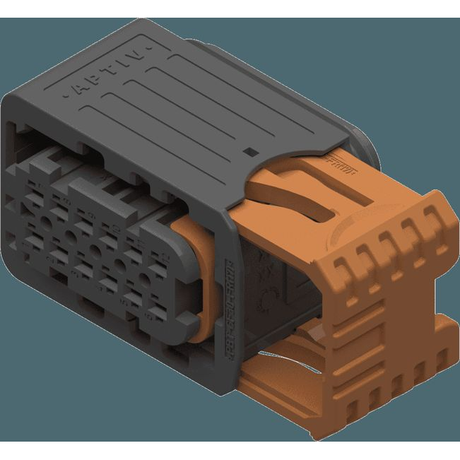 Delphi-33340130 Einzeladersteckverbinder, Gehäuse Connector 12 way Female Black