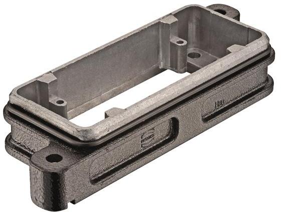 HARTING-09400160311 Accessoires de raccordement Connector Accessories Housing Straight Aluminum Die Cast Black Powder