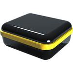 Serpac Electronic Enclosures-CX26ABKAYL null Black Polycarbonate Waterproof Pocket Enclosure with Yellow Seal