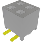 Conn Socket Strip SKT 4 POS 2mm Solder ST Top Entry SMD T/R